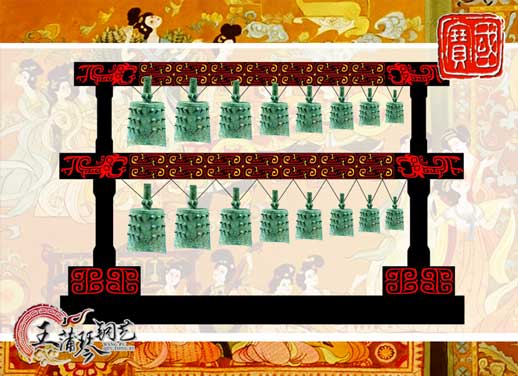 16件晉侯穌青銅編鐘，西周時(shí)期編鐘編磬