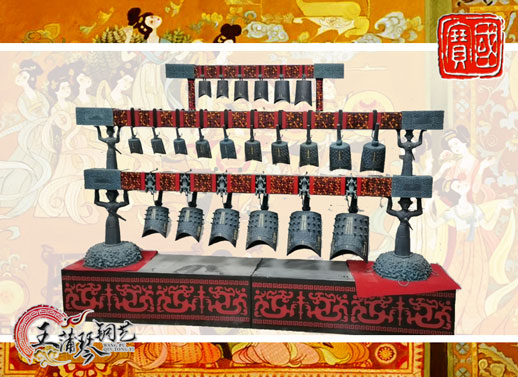 22件C型編鐘、小型演奏級、F調(diào)主旋律